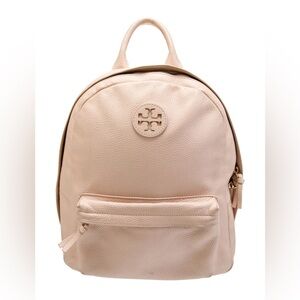Tory Burch Pebbled Leather Backpack in Sweet Melon NWT